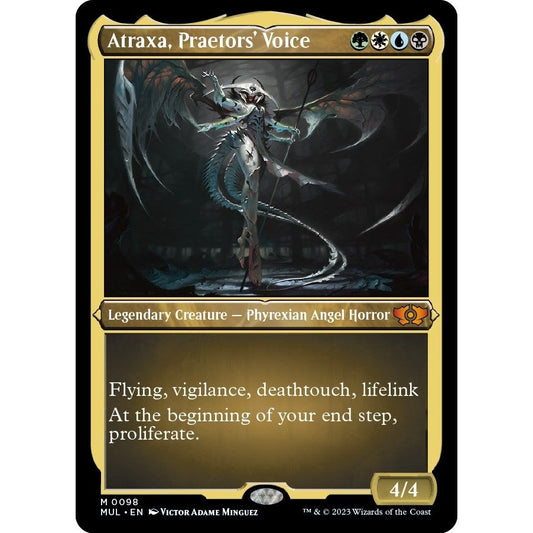 Image for Atraxa, Praetors' Voice (Foil Etched) (98) (MUL) - Magic: The Gathering