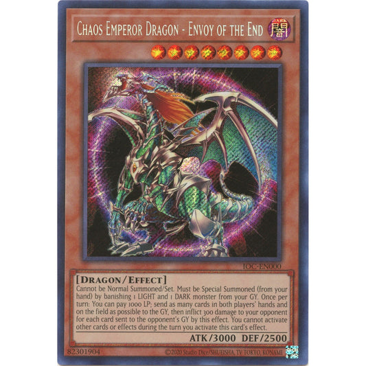 Image for Chaos Emperor Dragon - Envoy of the End (IOC-EN000) (IOC-EN) - YuGiOh