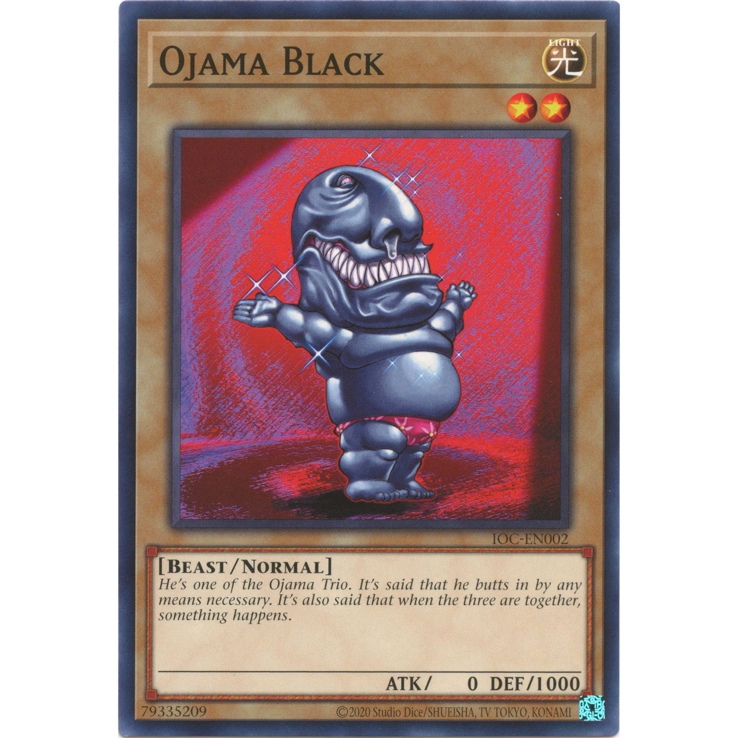 Image for Ojama Black (IOC-EN002) (IOC-EN) - YuGiOh