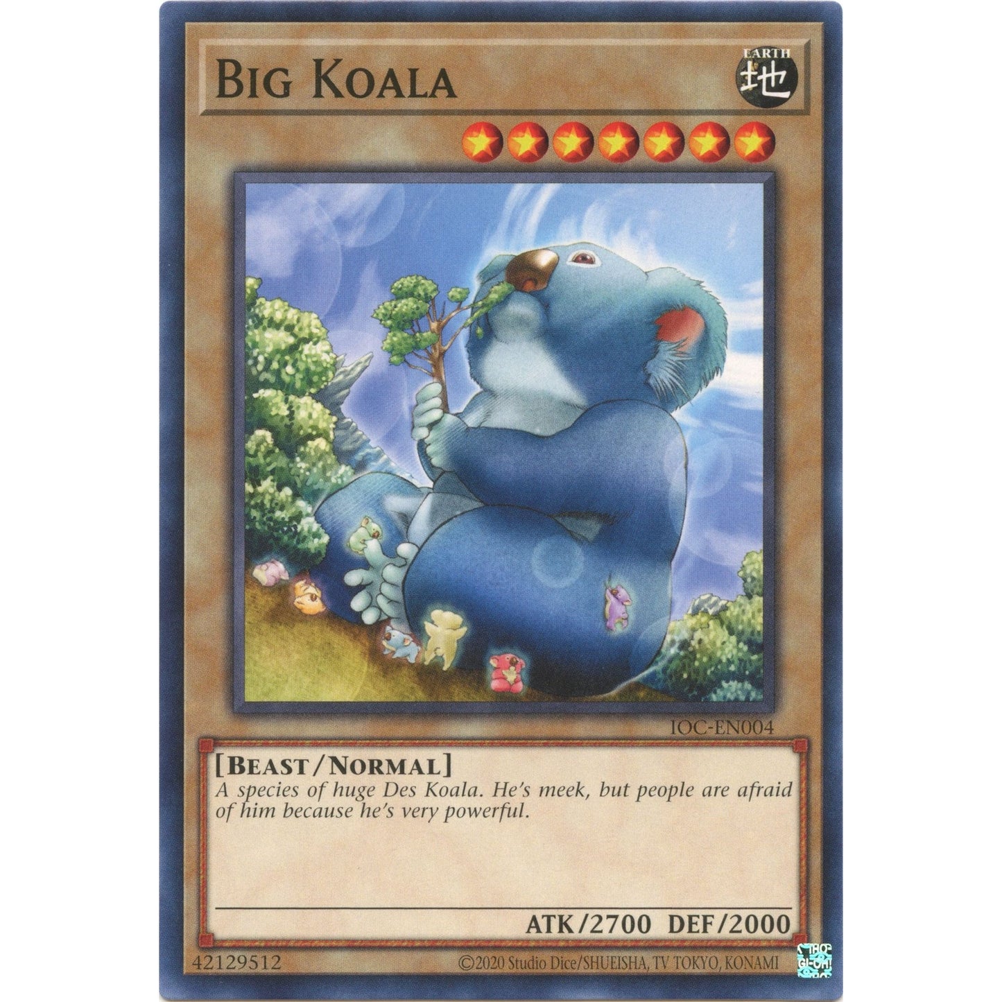 Image for Big Koala (IOC-EN004) (IOC-EN) - YuGiOh