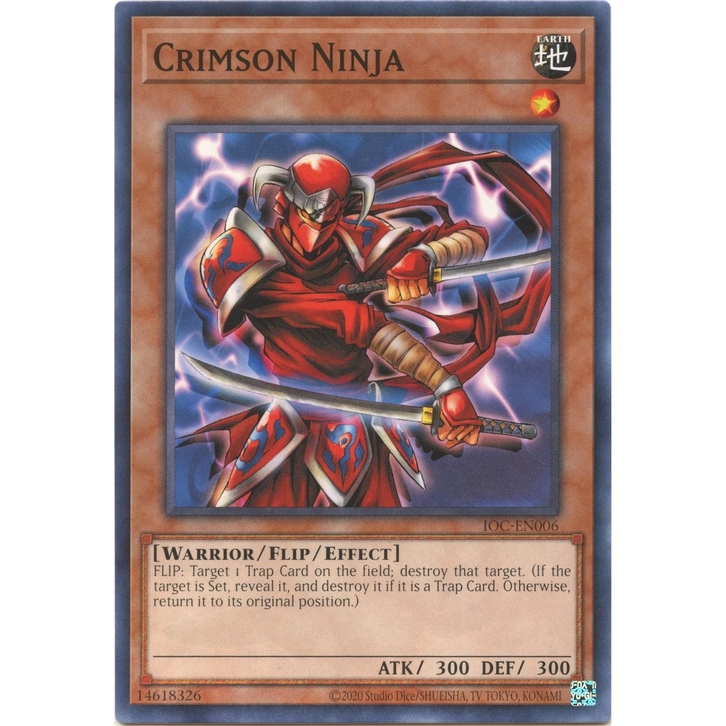 Image for Crimson Ninja (IOC-EN006) (IOC-EN) - YuGiOh