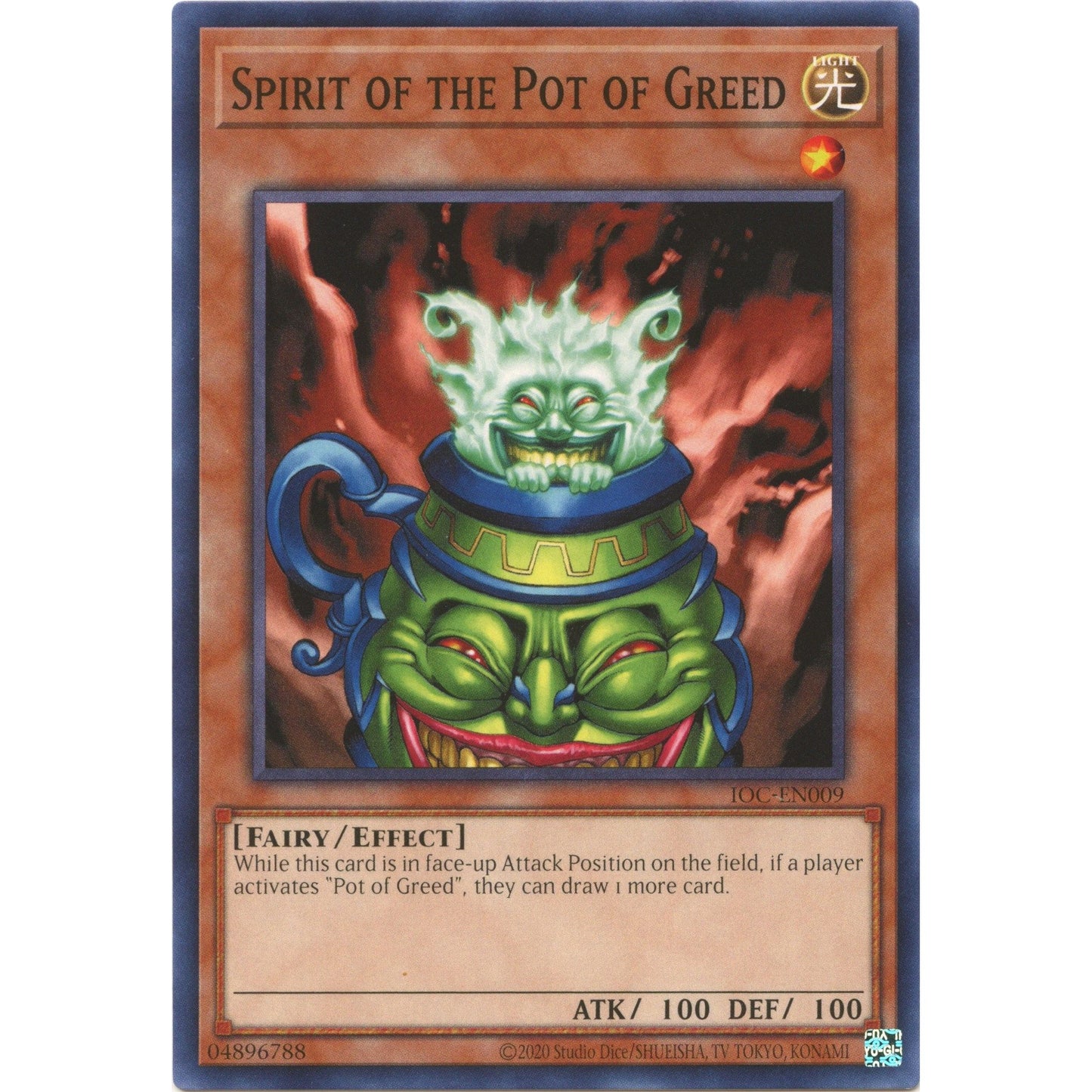 Image for Spirit of the Pot of Greed (IOC-EN009) (IOC-EN) - YuGiOh
