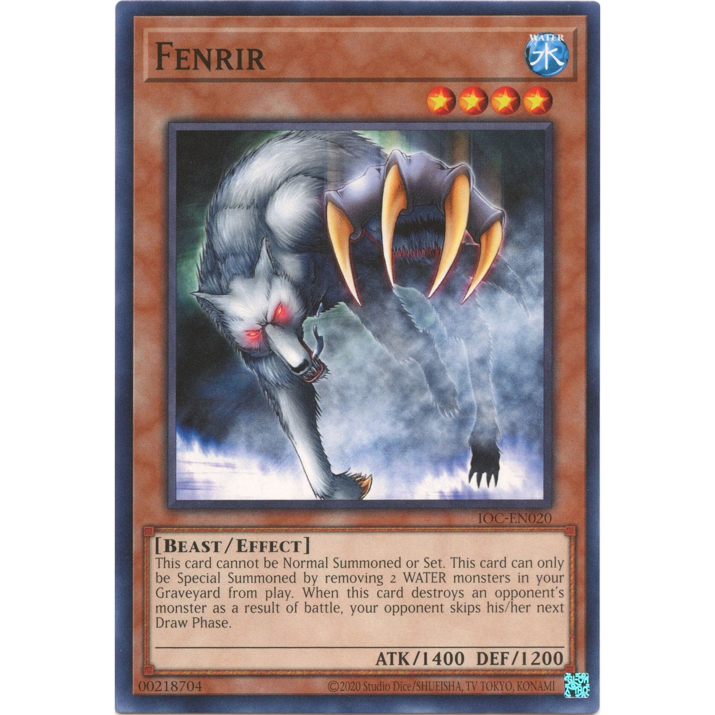 Image for Fenrir (IOC-EN020) (IOC-EN) - YuGiOh
