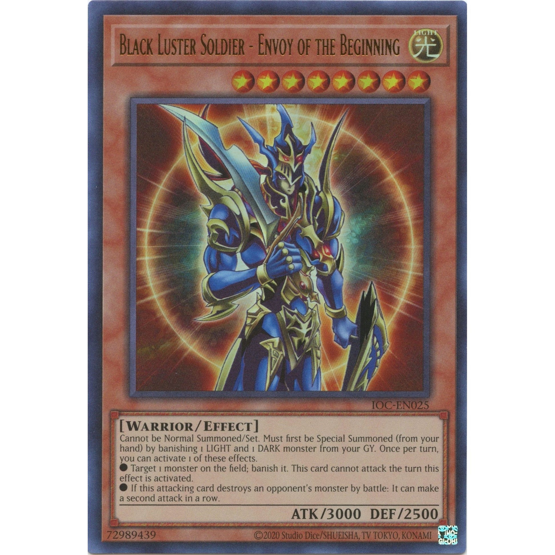 Image for Black Luster Soldier - Envoy of the Beginning (IOC-EN025) (IOC-EN) - YuGiOh