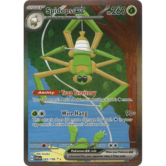 Image for Spidops ex (243/198) (SVI) - Pokemon