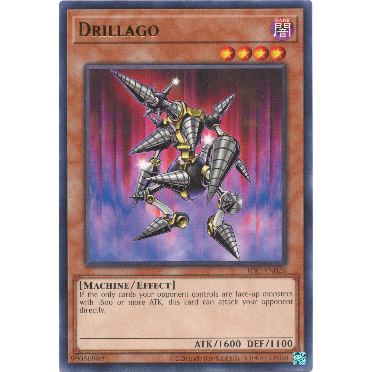 Image for Drillago (IOC-EN026) (IOC-EN) - YuGiOh