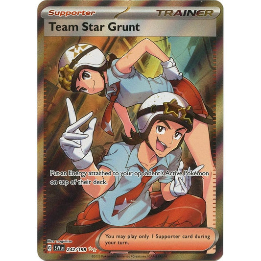 Image for Team Star Grunt (242/198) (SVI) - Pokemon