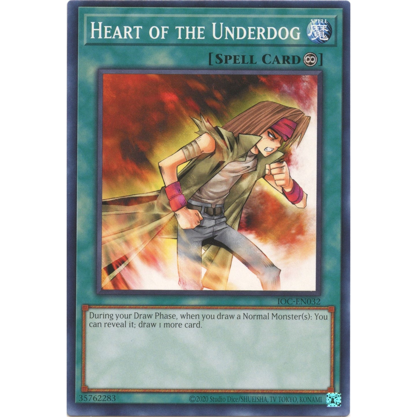 Image for Heart of the Underdog (IOC-EN032) (IOC-EN) - YuGiOh