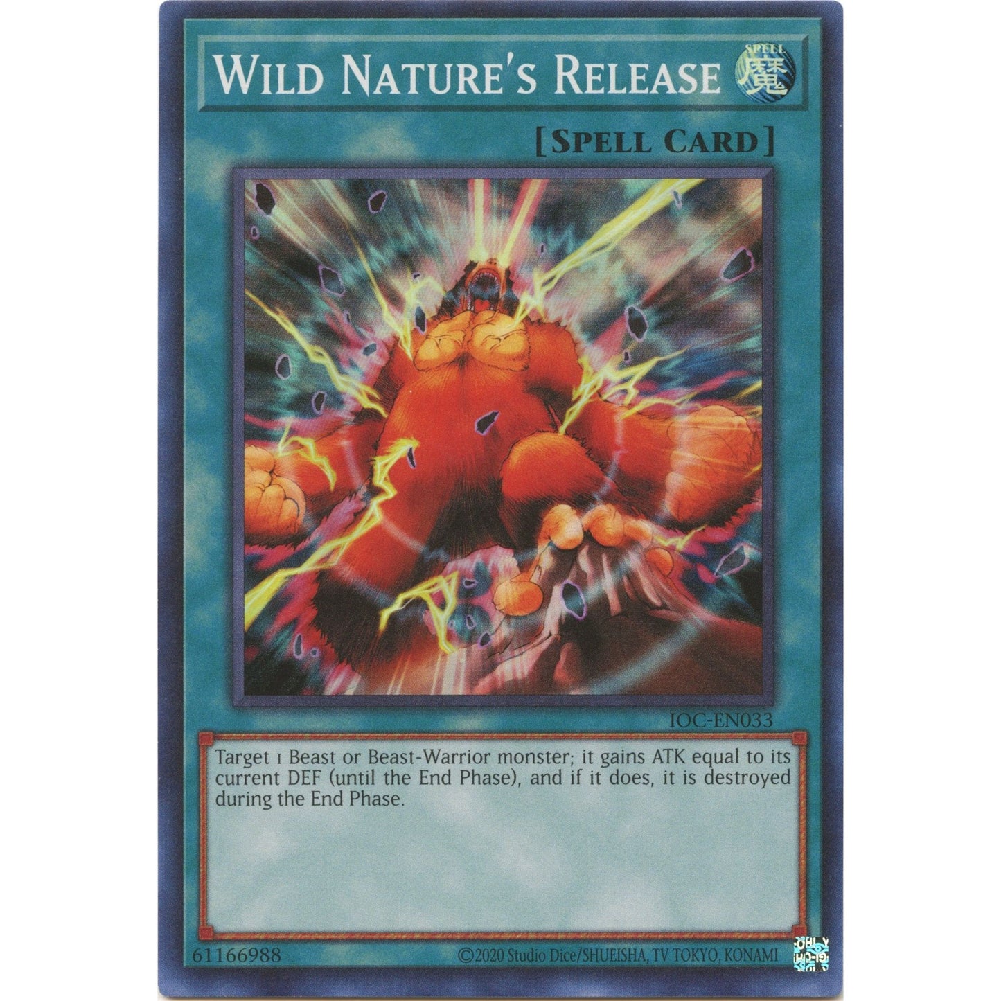 Image for Wild Nature's Release (IOC-EN033) (IOC-EN) - YuGiOh