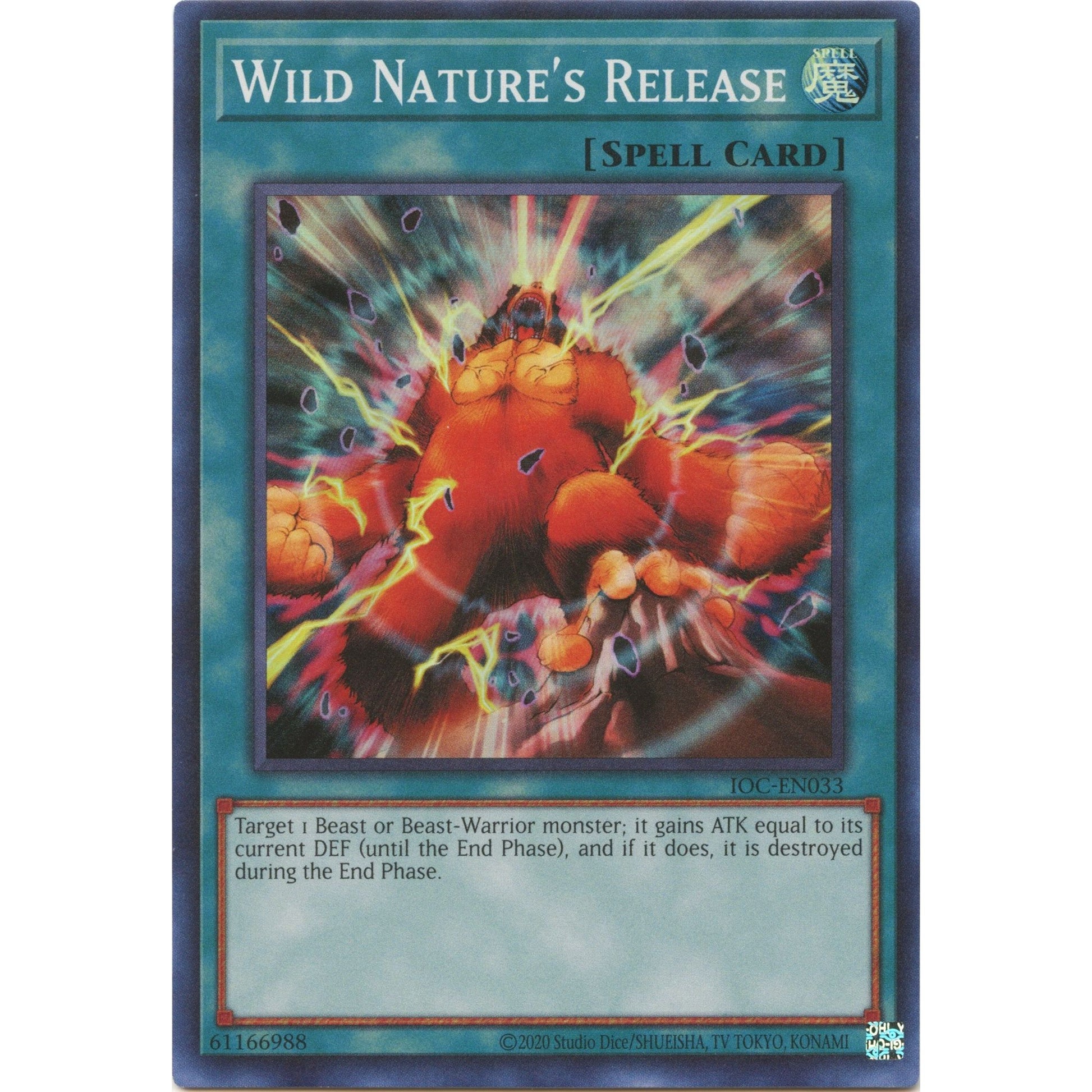 Image for Wild Nature's Release (IOC-EN033) (IOC-EN) - YuGiOh