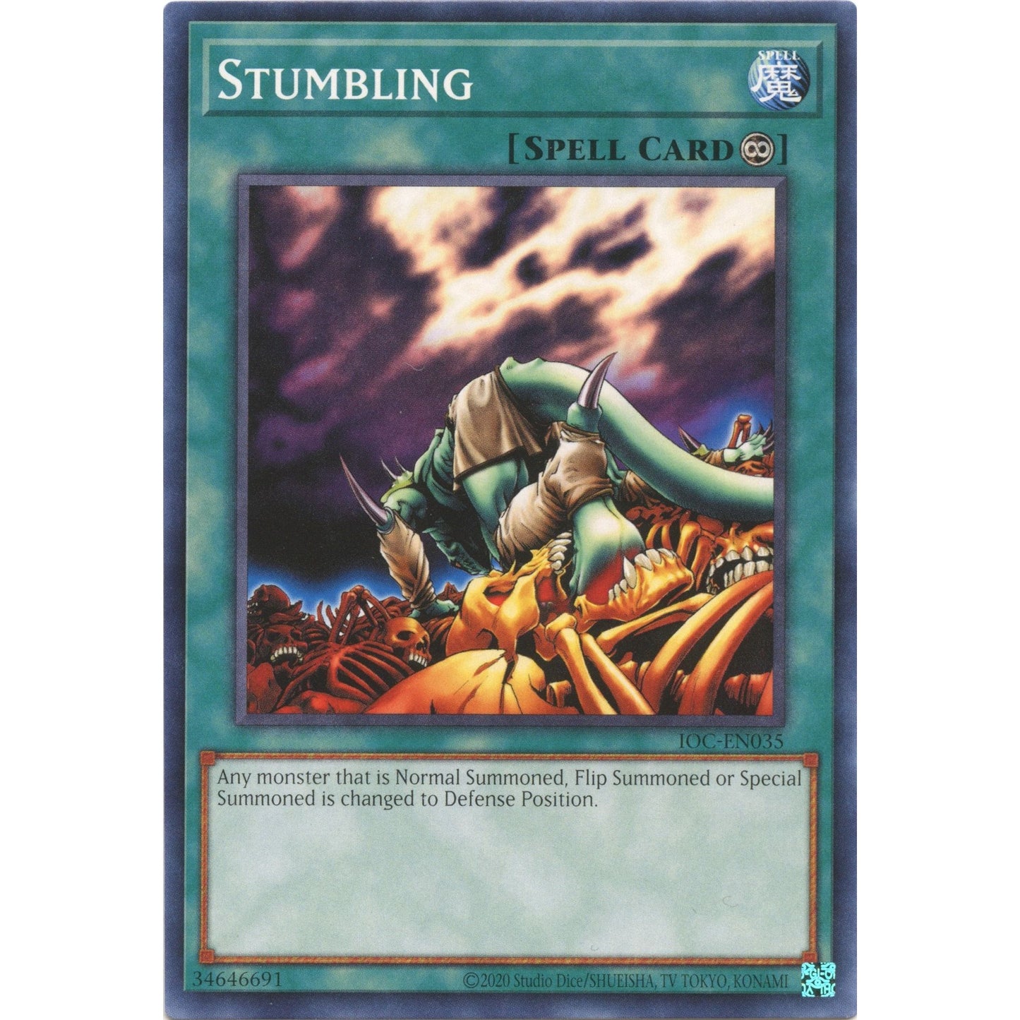 Image for Stumbling (IOC-EN035) (IOC-EN) - YuGiOh