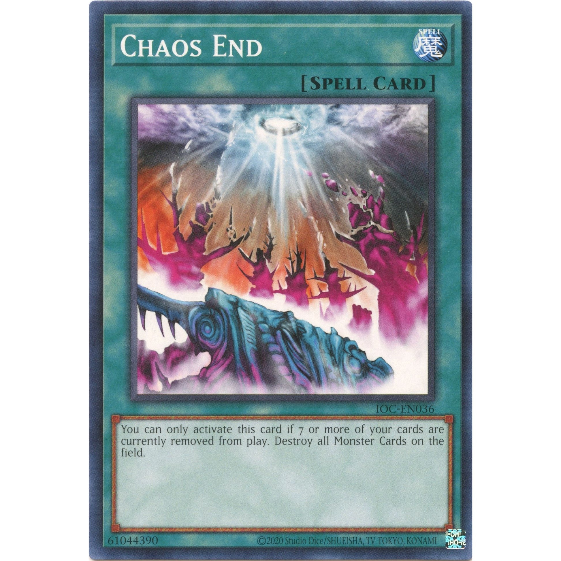 Image for Chaos End (IOC-EN036) (IOC-EN) - YuGiOh