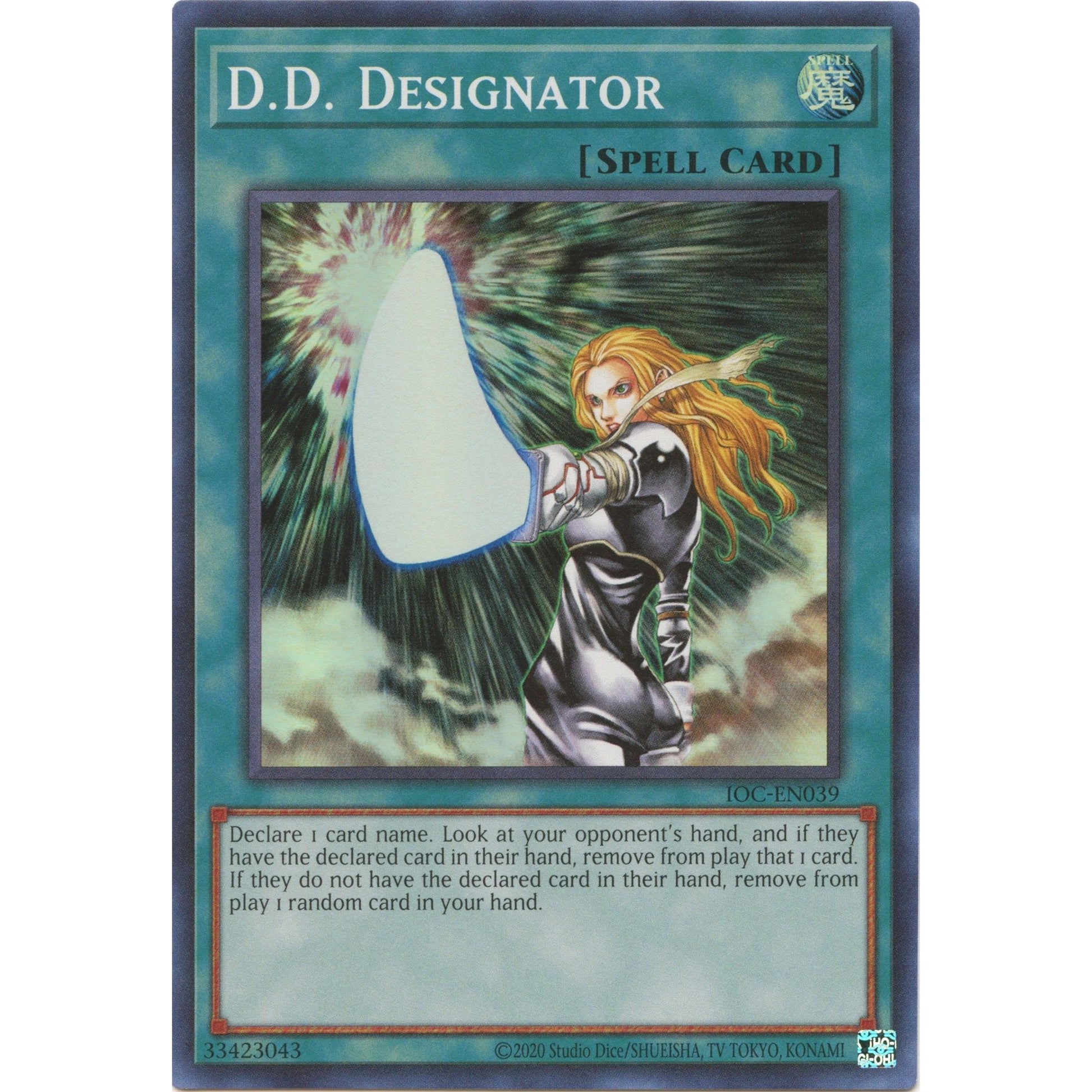 Image for D.D. Designator (IOC-EN039) (IOC-EN) - YuGiOh