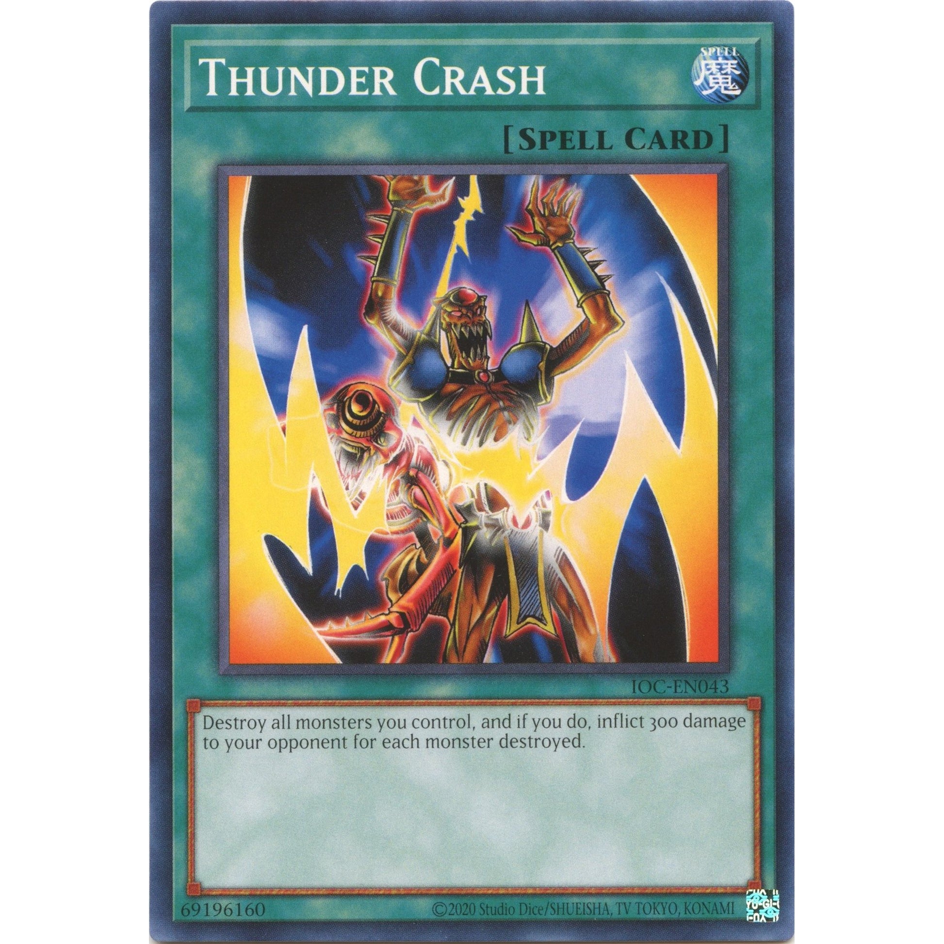 Image for Thunder Crash (IOC-EN043) (IOC-EN) - YuGiOh