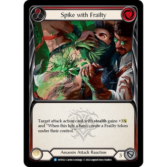 Image for Spike with Frailty (OUT022) (OUT) - Flesh and Blood TCG