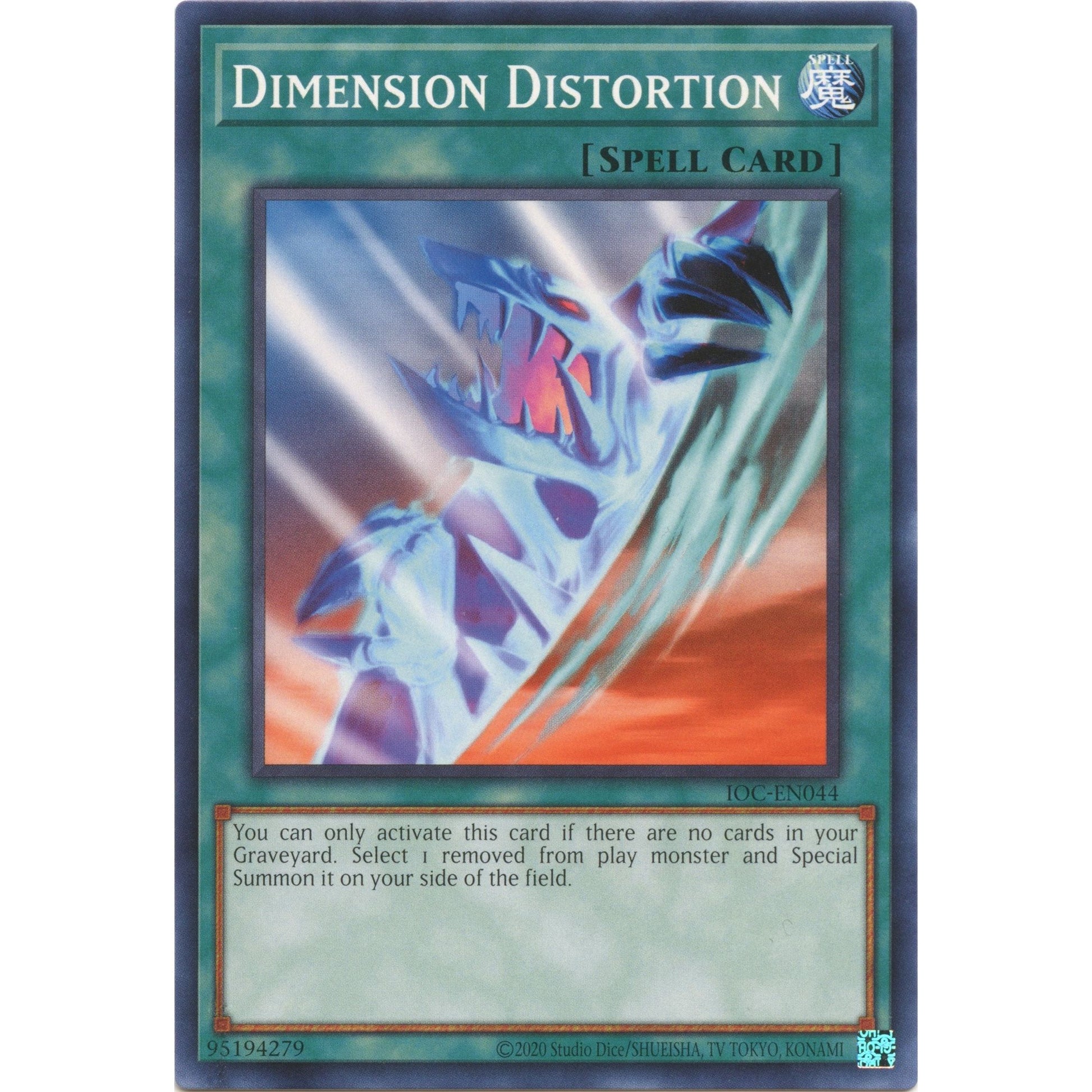 Image for Dimension Distortion (IOC-EN044) (IOC-EN) - YuGiOh