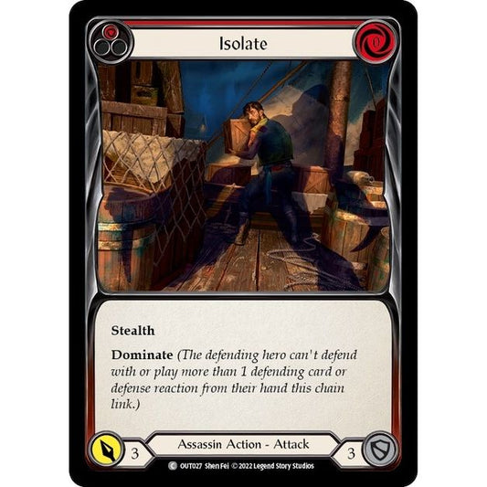 Image for Isolate (Red) (OUT027) (OUT) - Flesh and Blood TCG
