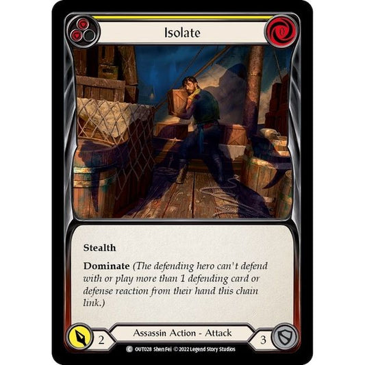 Image for Isolate (Yellow) (OUT028) (OUT) - Flesh and Blood TCG