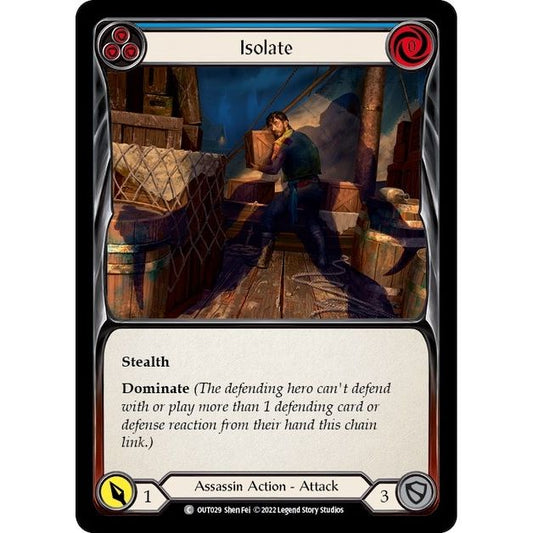 Image for Isolate (Blue) (OUT029) (OUT) - Flesh and Blood TCG