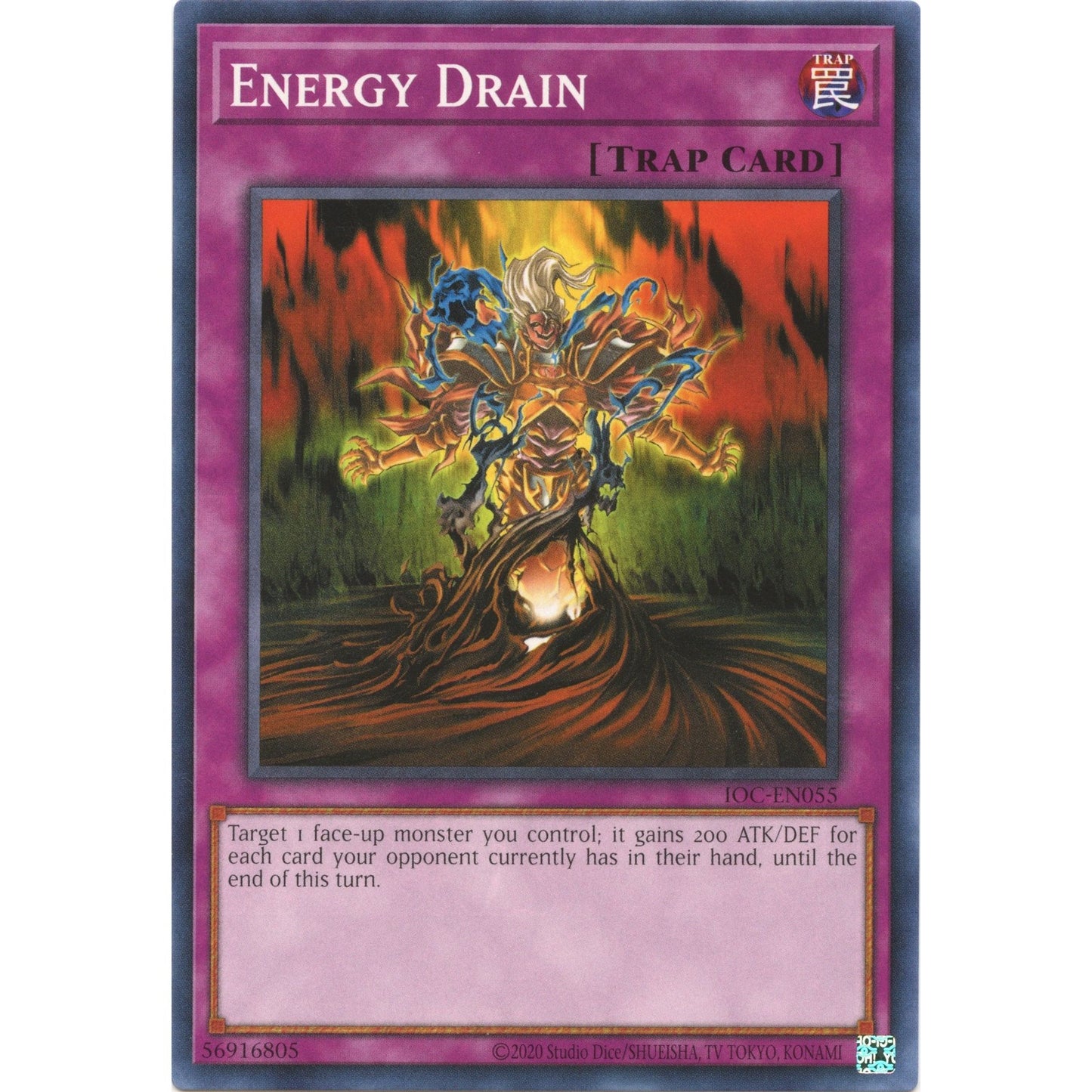 Image for Energy Drain (IOC-EN055) (IOC-EN) - YuGiOh
