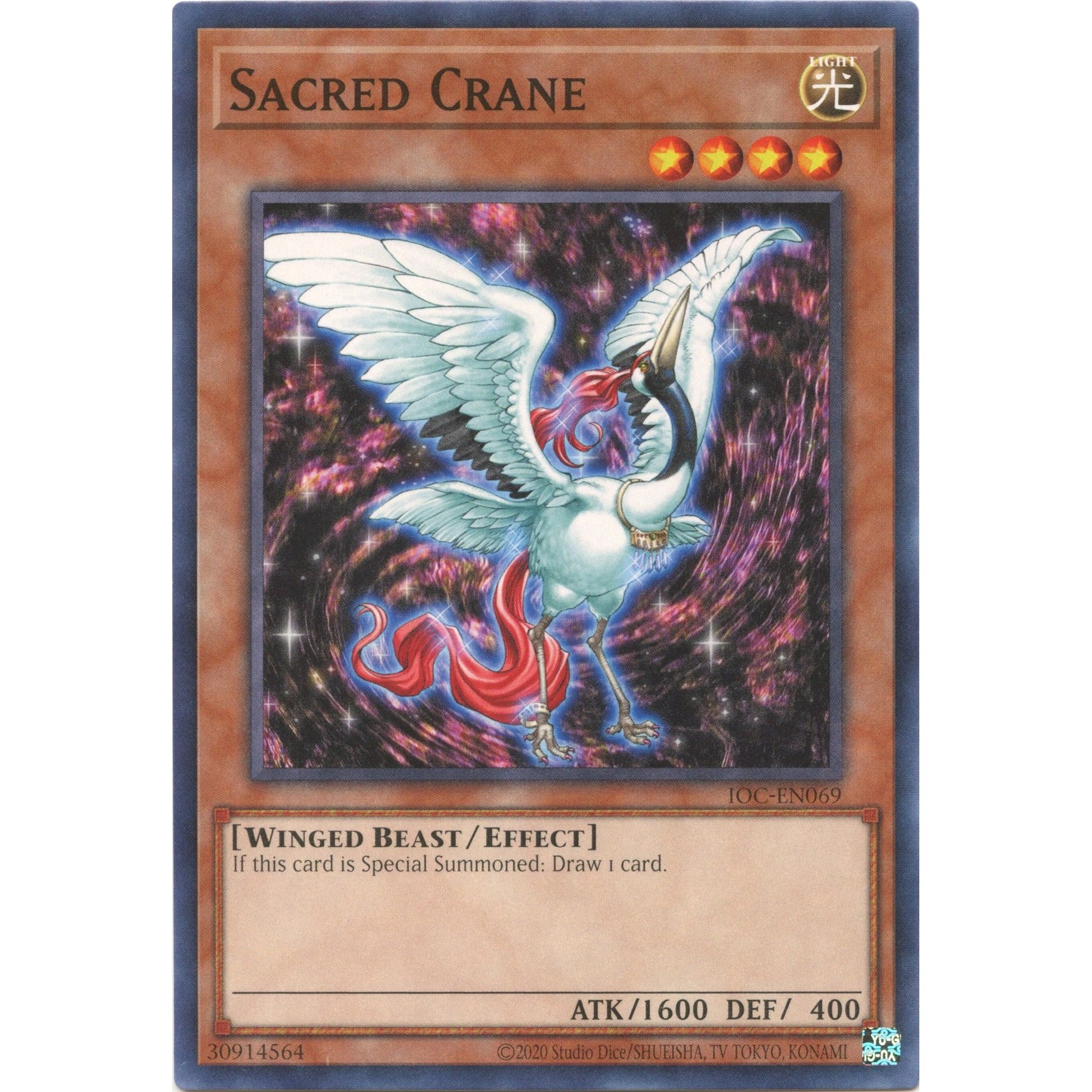 Image for Sacred Crane (IOC-EN069) (IOC-EN) - YuGiOh