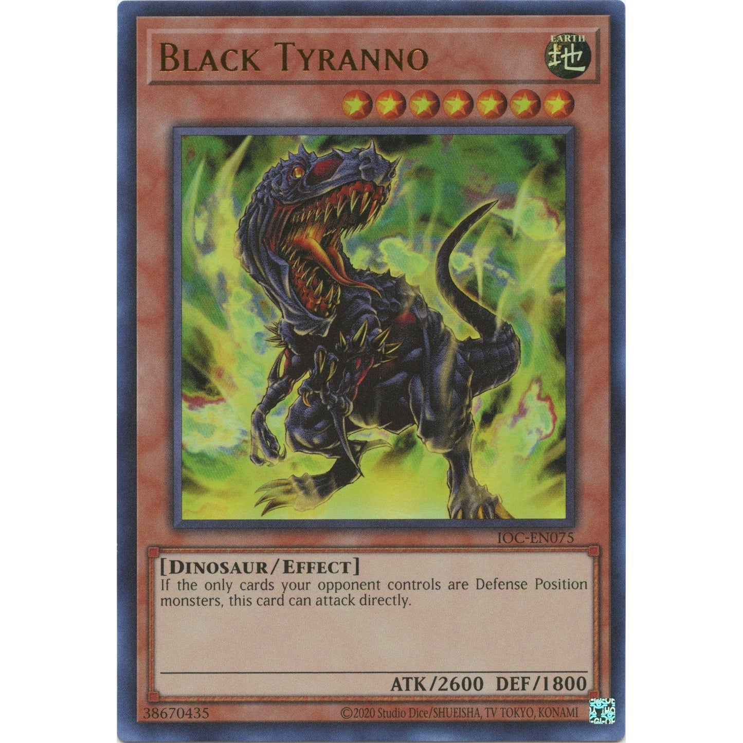 Image for Black Tyranno (IOC-EN075) (IOC-EN) - YuGiOh