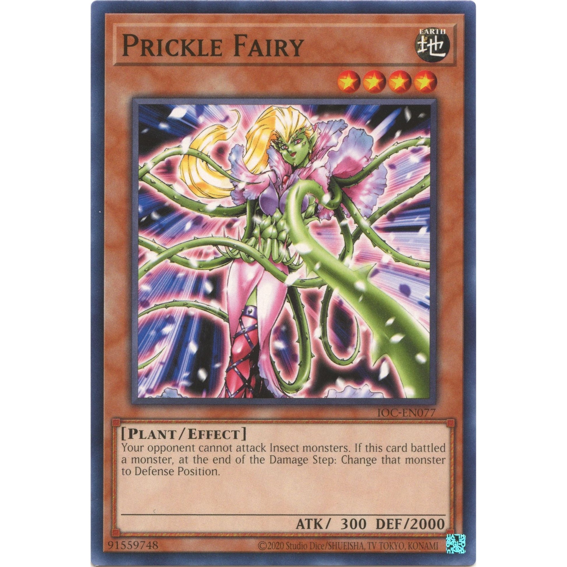 Image for Prickle Fairy (IOC-EN077) (IOC-EN) - YuGiOh