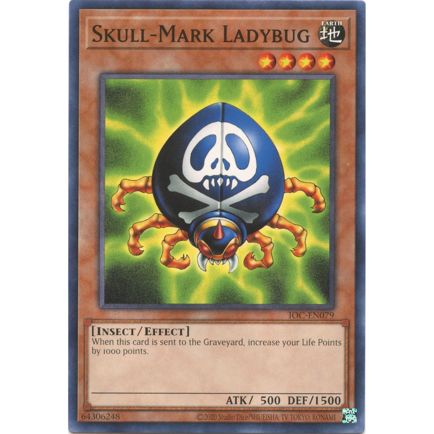 Image for Skull-Mark Ladybug (IOC-EN079) (IOC-EN) - YuGiOh