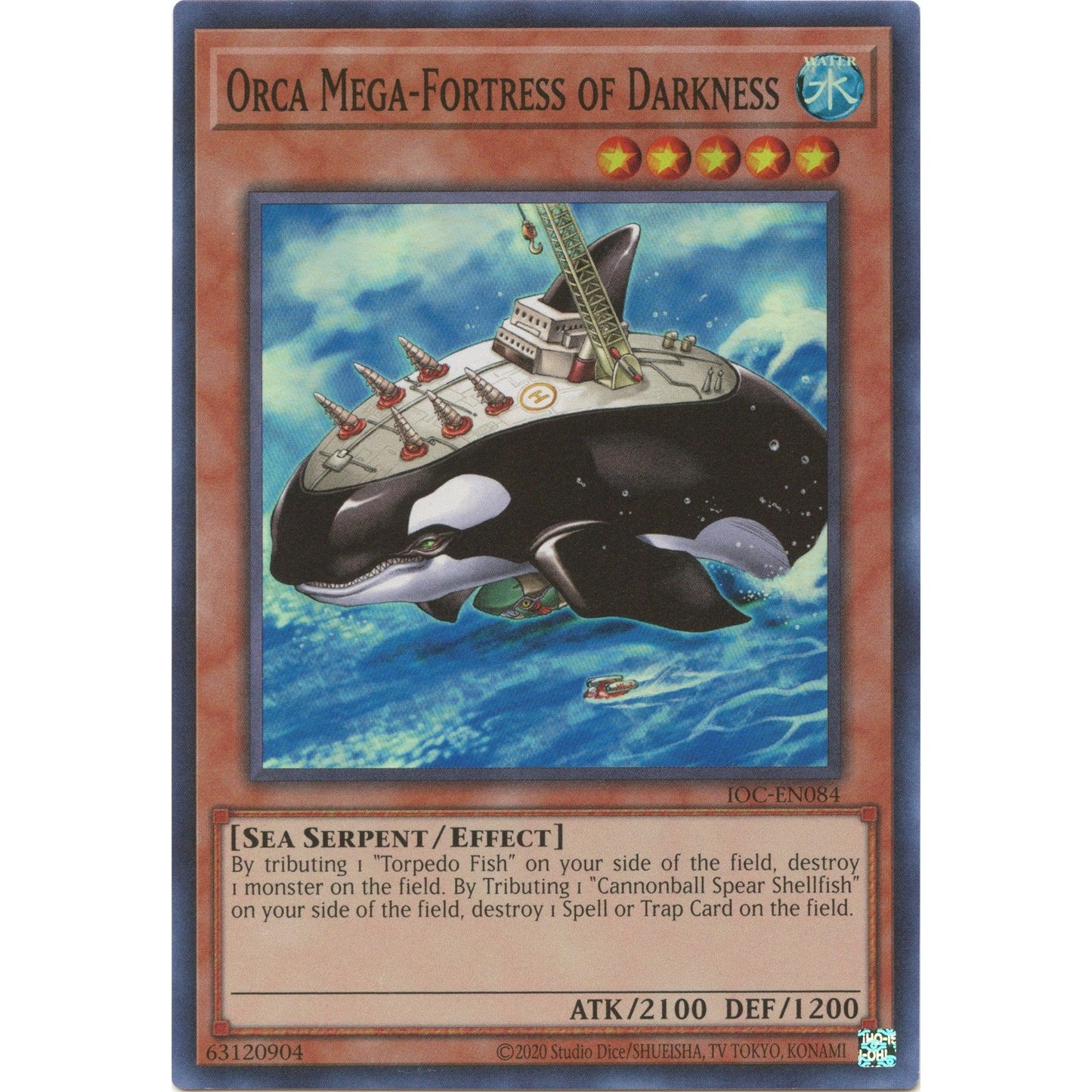 Image for Orca Mega-Fortress of Darkness (IOC-EN084) (IOC-EN) - YuGiOh