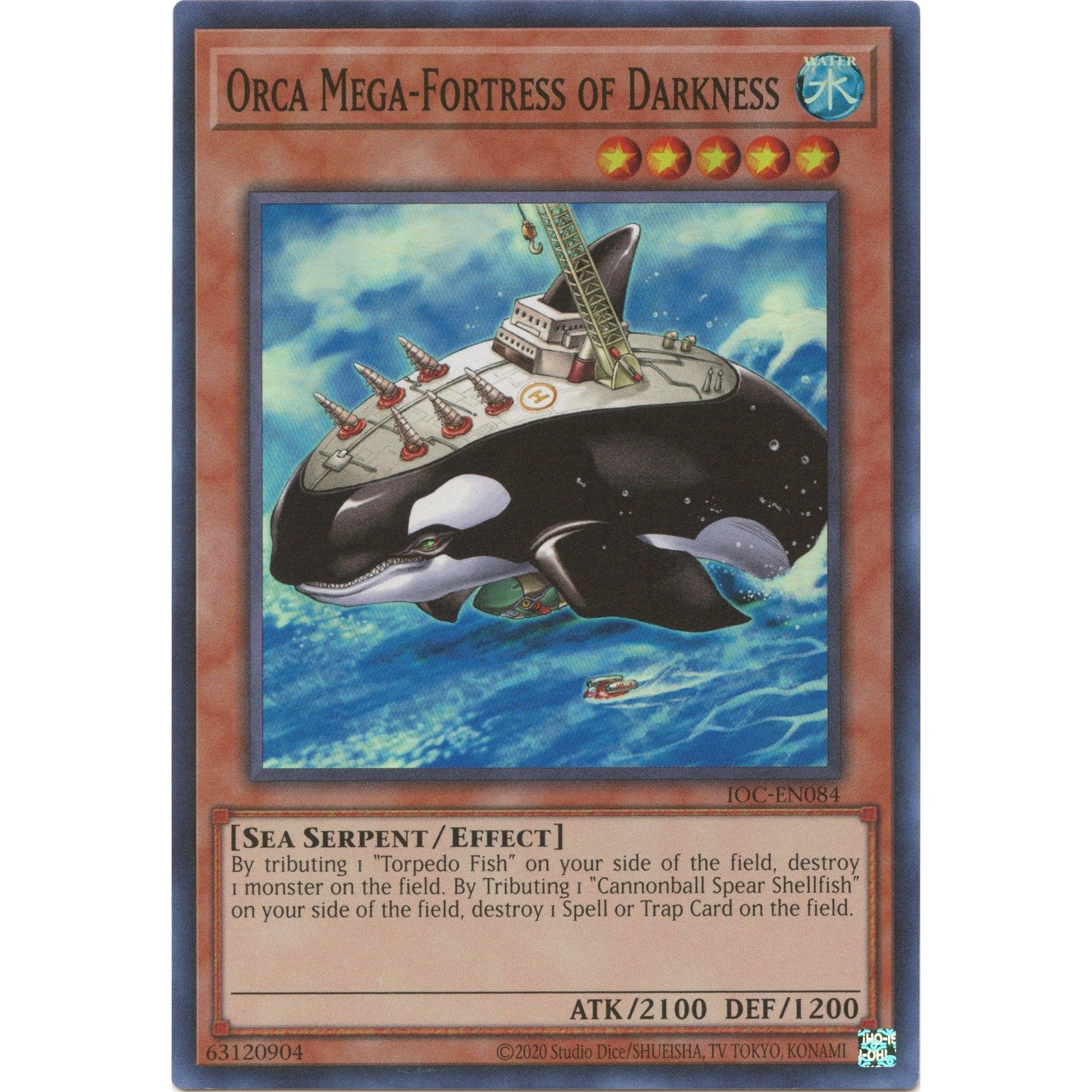 Image for Orca Mega-Fortress of Darkness (IOC-EN084) (IOC-EN) - YuGiOh