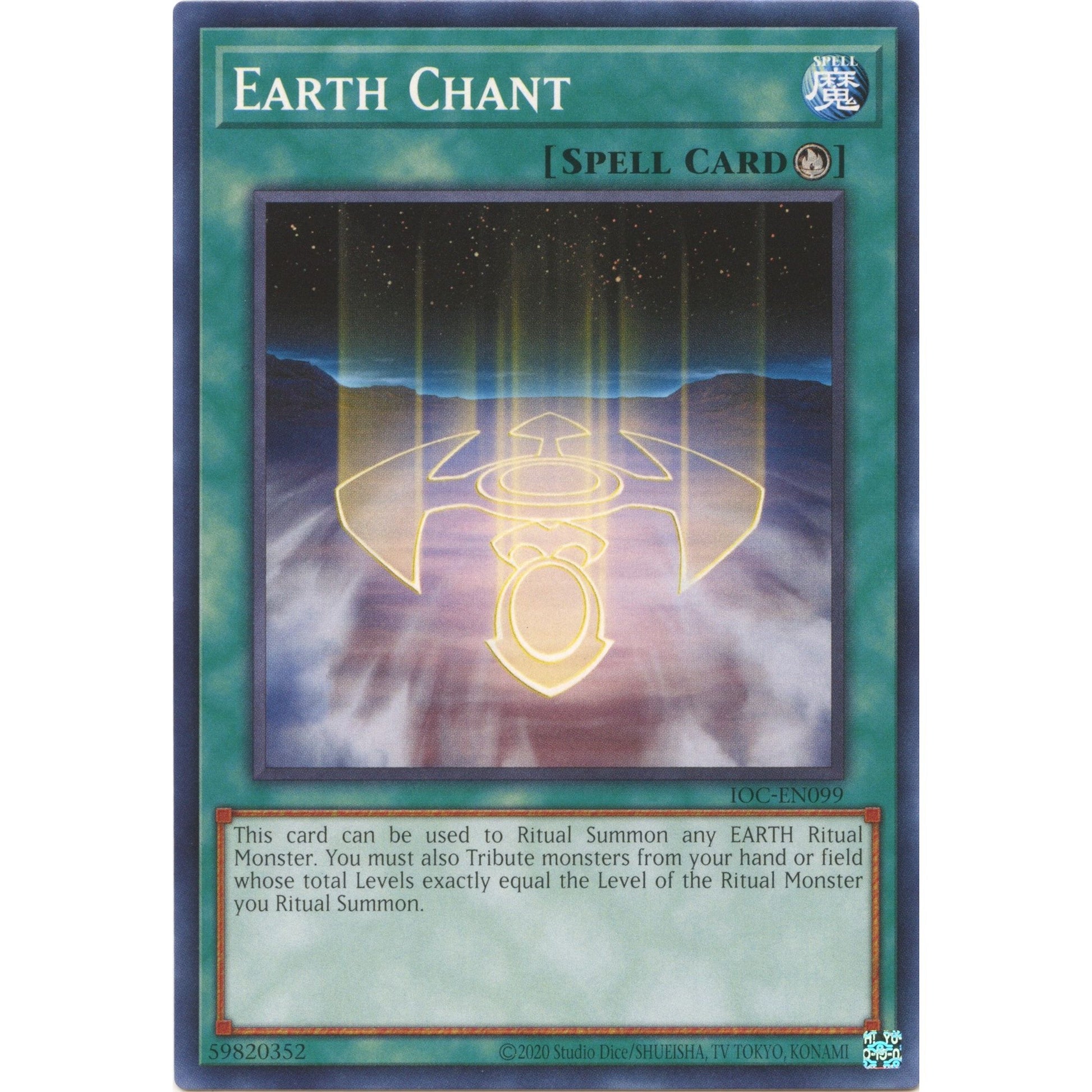 Image for Earth Chant (IOC-EN099) (IOC-EN) - YuGiOh