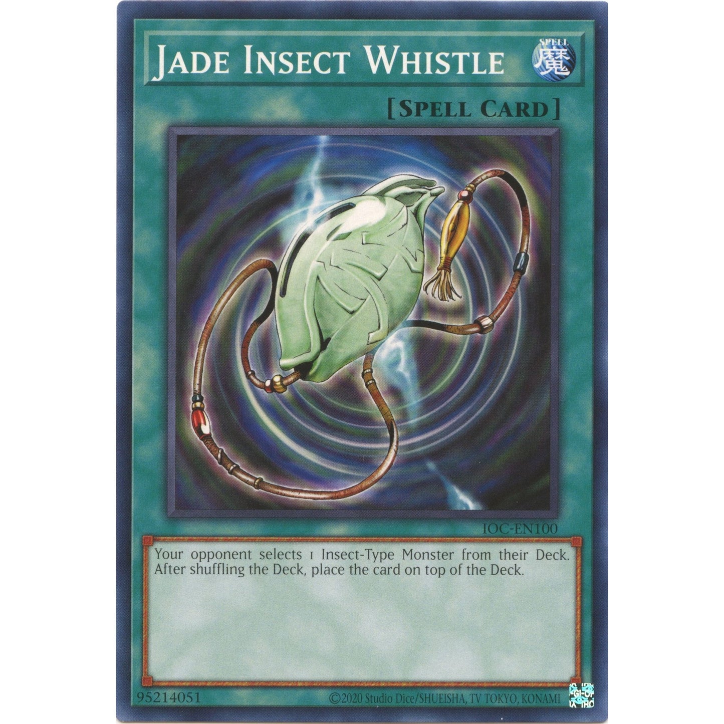 Image for Jade Insect Whistle (IOC-EN100) (IOC-EN) - YuGiOh