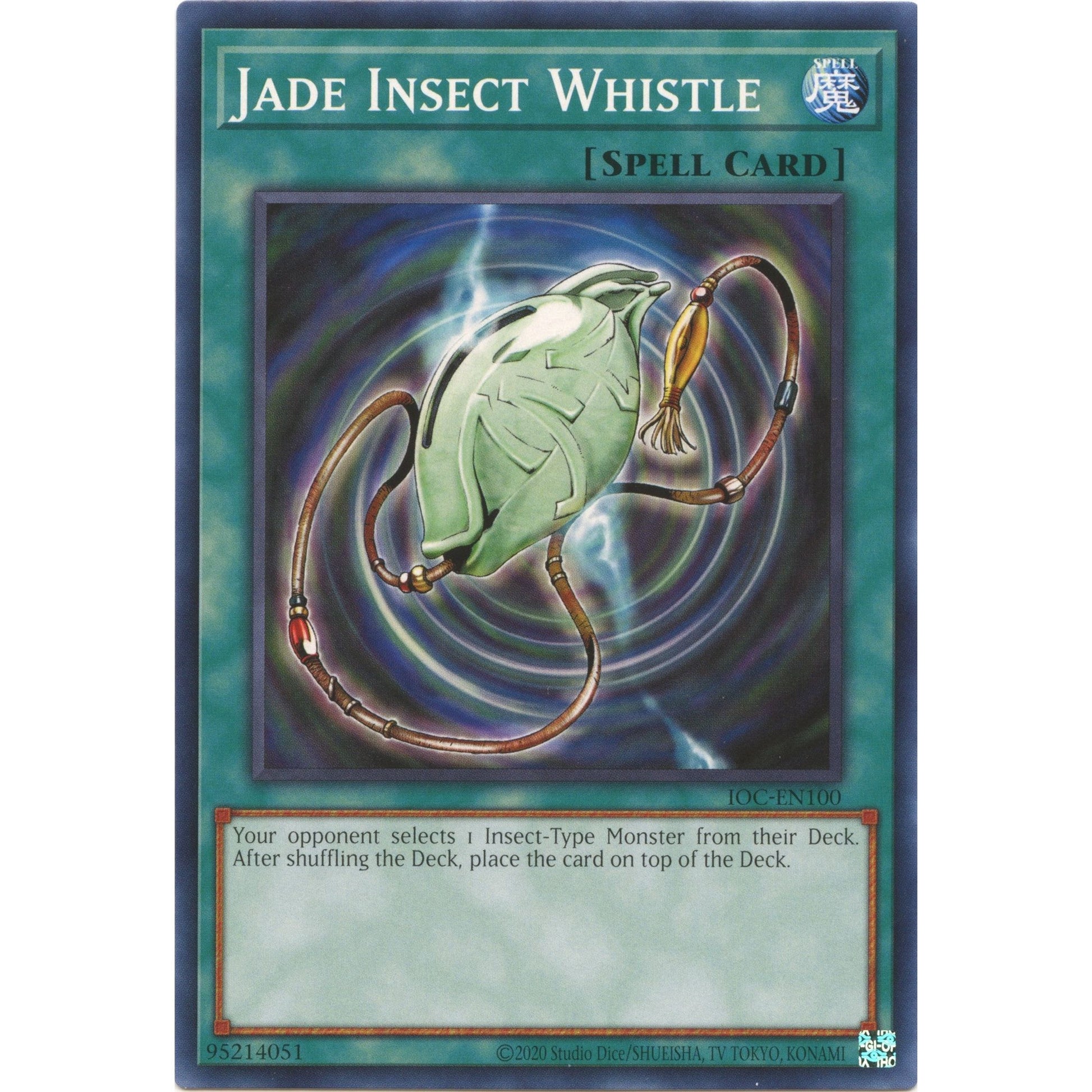 Image for Jade Insect Whistle (IOC-EN100) (IOC-EN) - YuGiOh