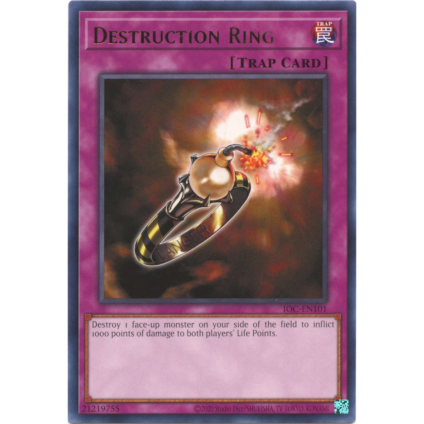 Image for Destruction Ring (IOC-EN101) (IOC-EN) - YuGiOh