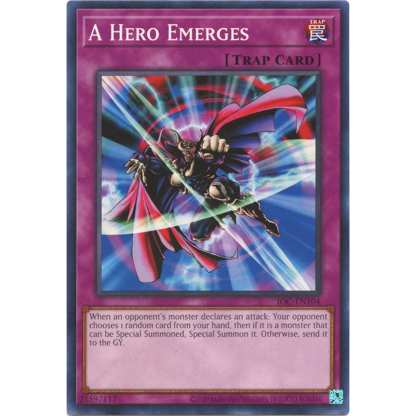 Image for A Hero Emerges (IOC-EN104) (IOC-EN) - YuGiOh