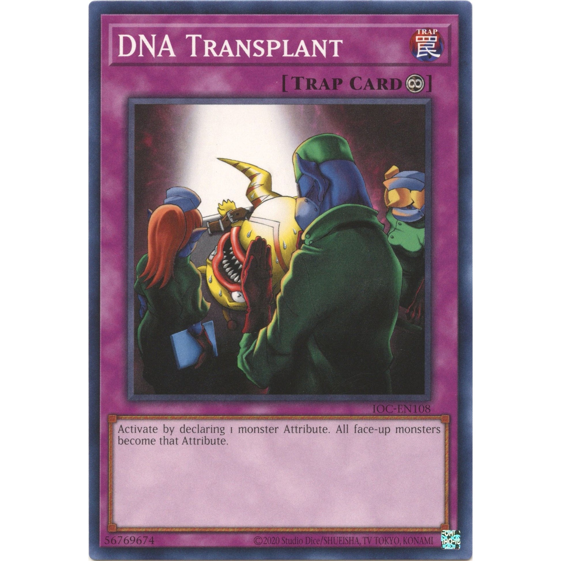 Image for DNA Transplant (IOC-EN108) (IOC-EN) - YuGiOh