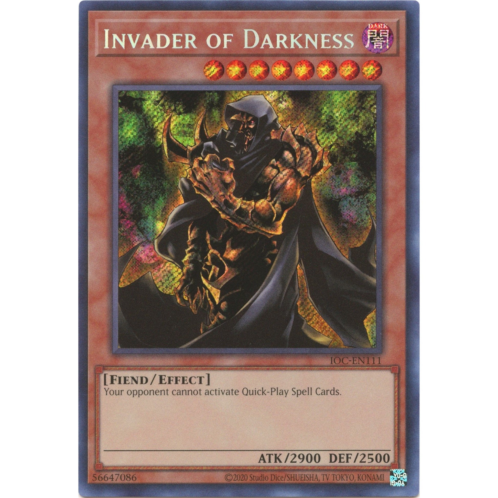 Image for Invader of Darkness (IOC-EN111) (IOC-EN) - YuGiOh