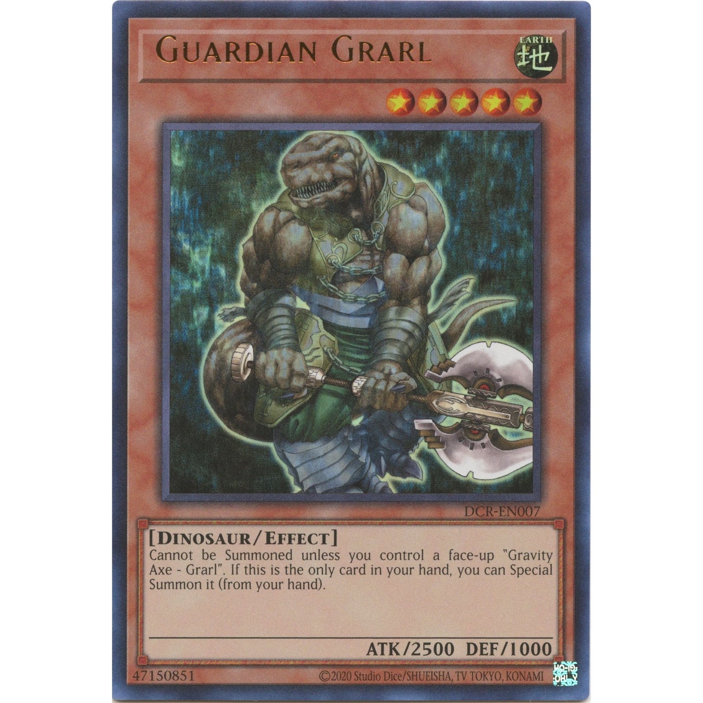 Image for Guardian Grarl (DCR-EN007) (DCR-EN) - YuGiOh