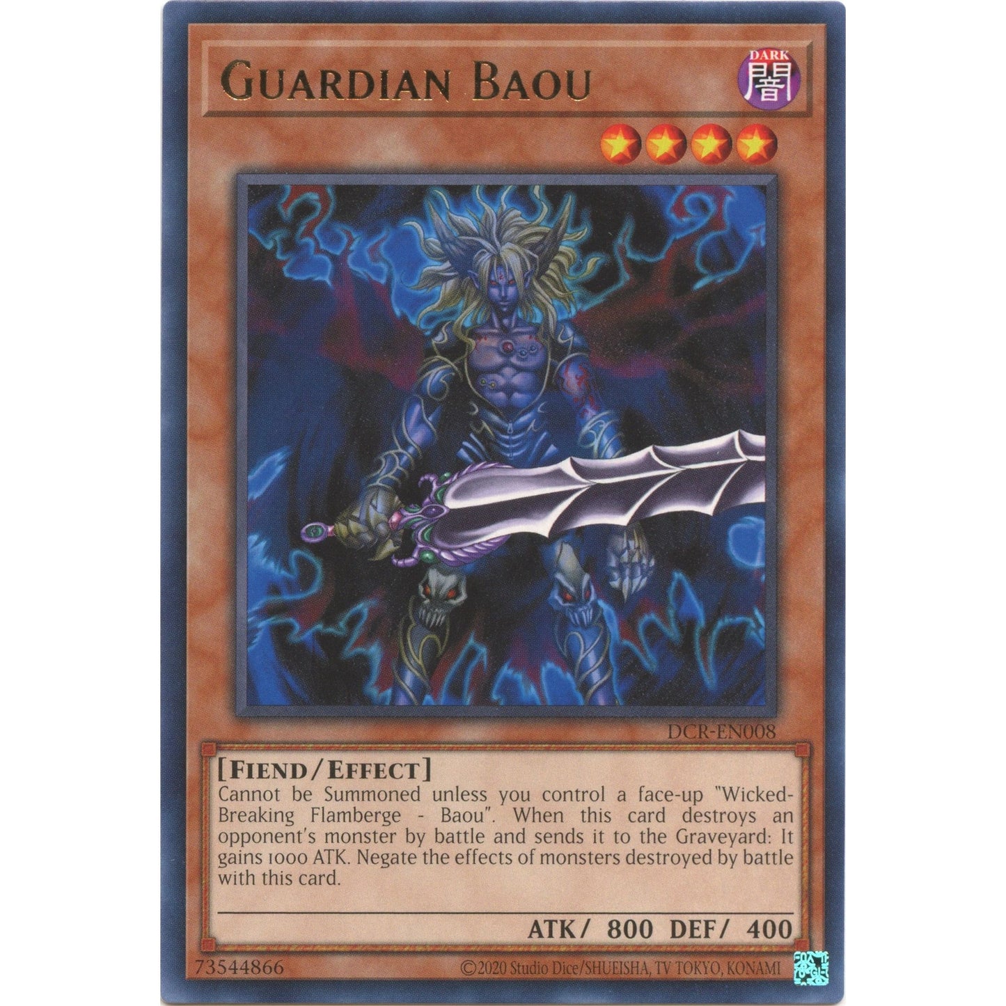 Image for Guardian Baou (DCR-EN008) (DCR-EN) - YuGiOh