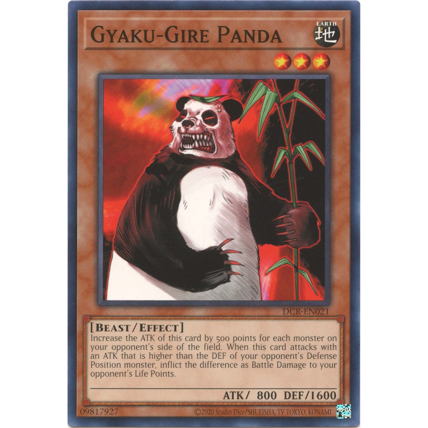 Image for Gyaku-Gire Panda (DCR-EN021) (DCR-EN) - YuGiOh