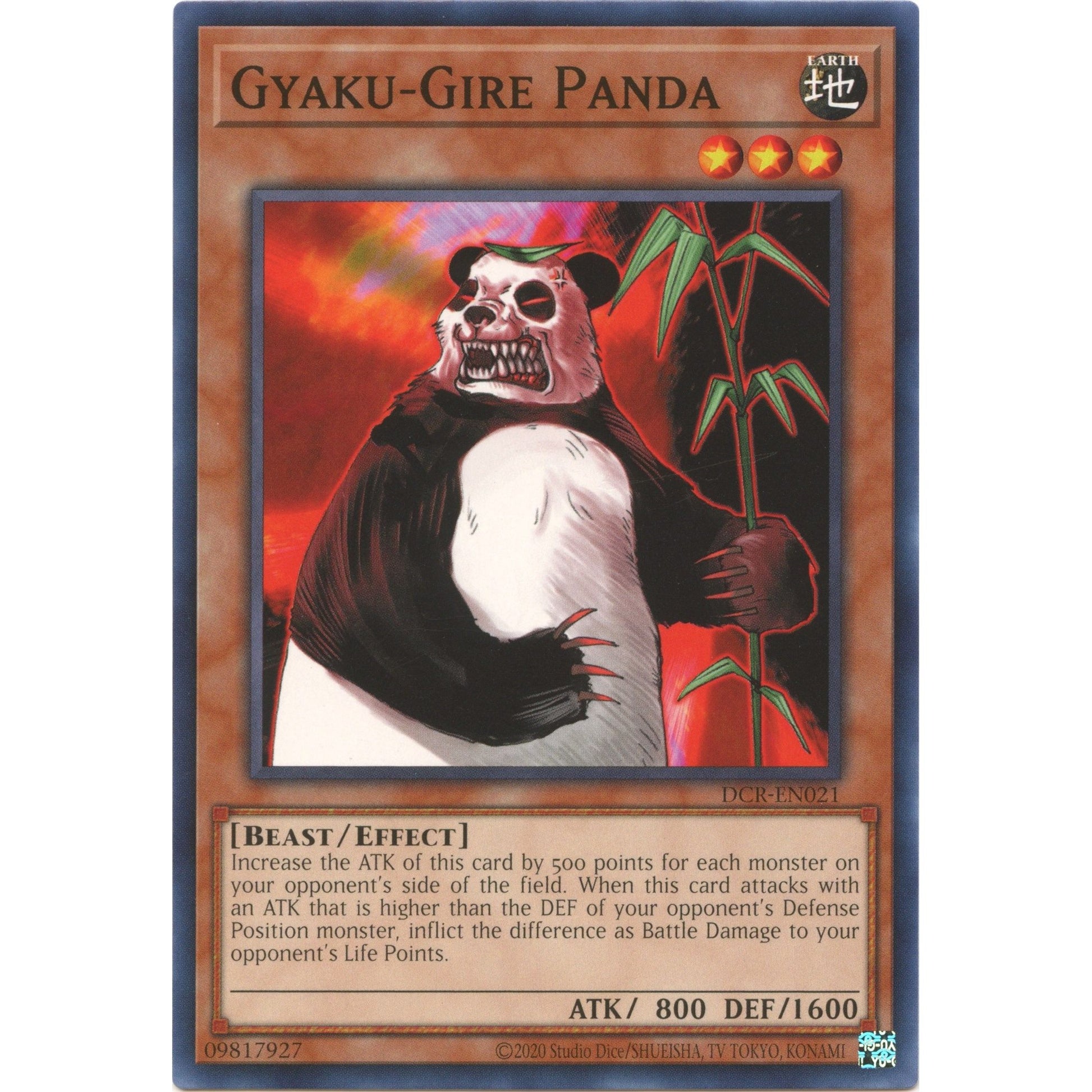 Image for Gyaku-Gire Panda (DCR-EN021) (DCR-EN) - YuGiOh