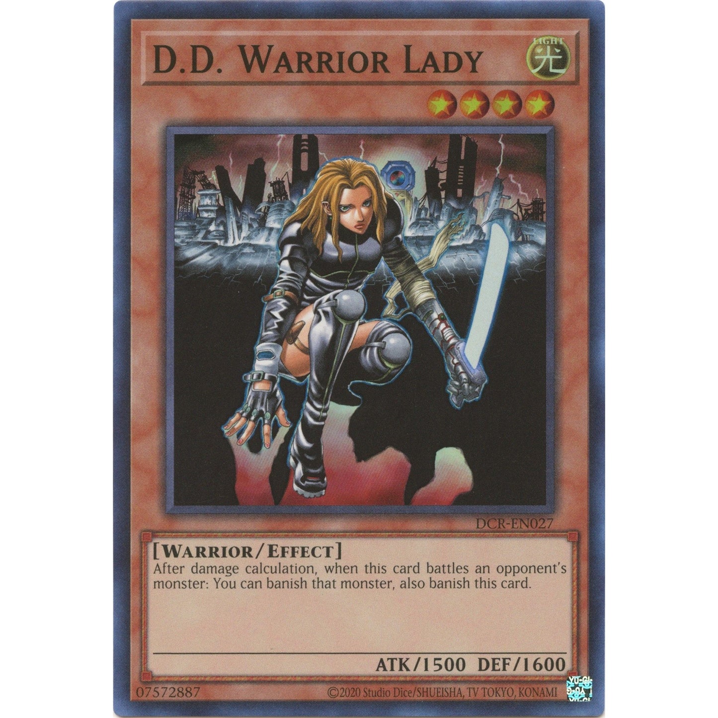 Image for D.D. Warrior Lady (DCR-EN027) (DCR-EN) - YuGiOh