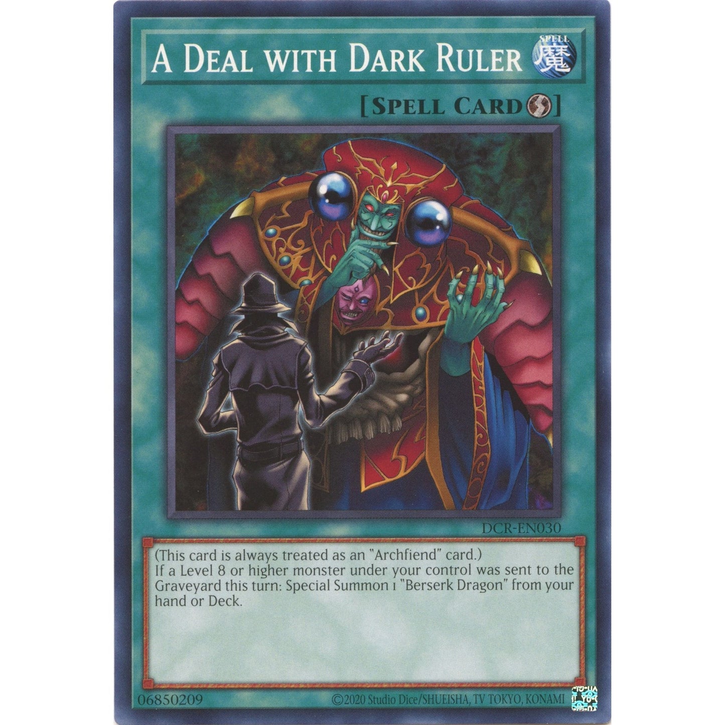 Image for A Deal with Dark Ruler (DCR-EN030) (DCR-EN) - YuGiOh
