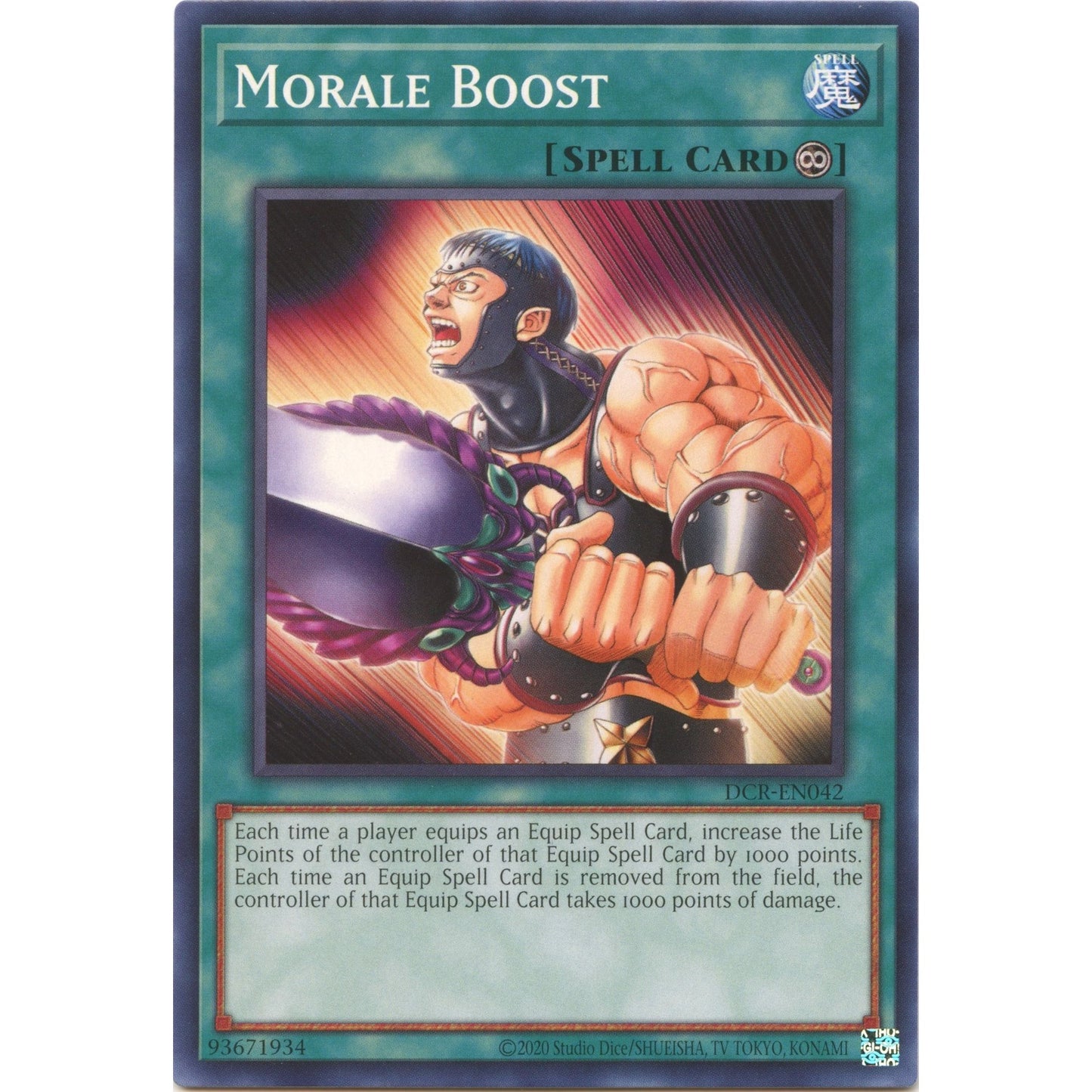Image for Morale Boost (DCR-EN042) (DCR-EN) - YuGiOh