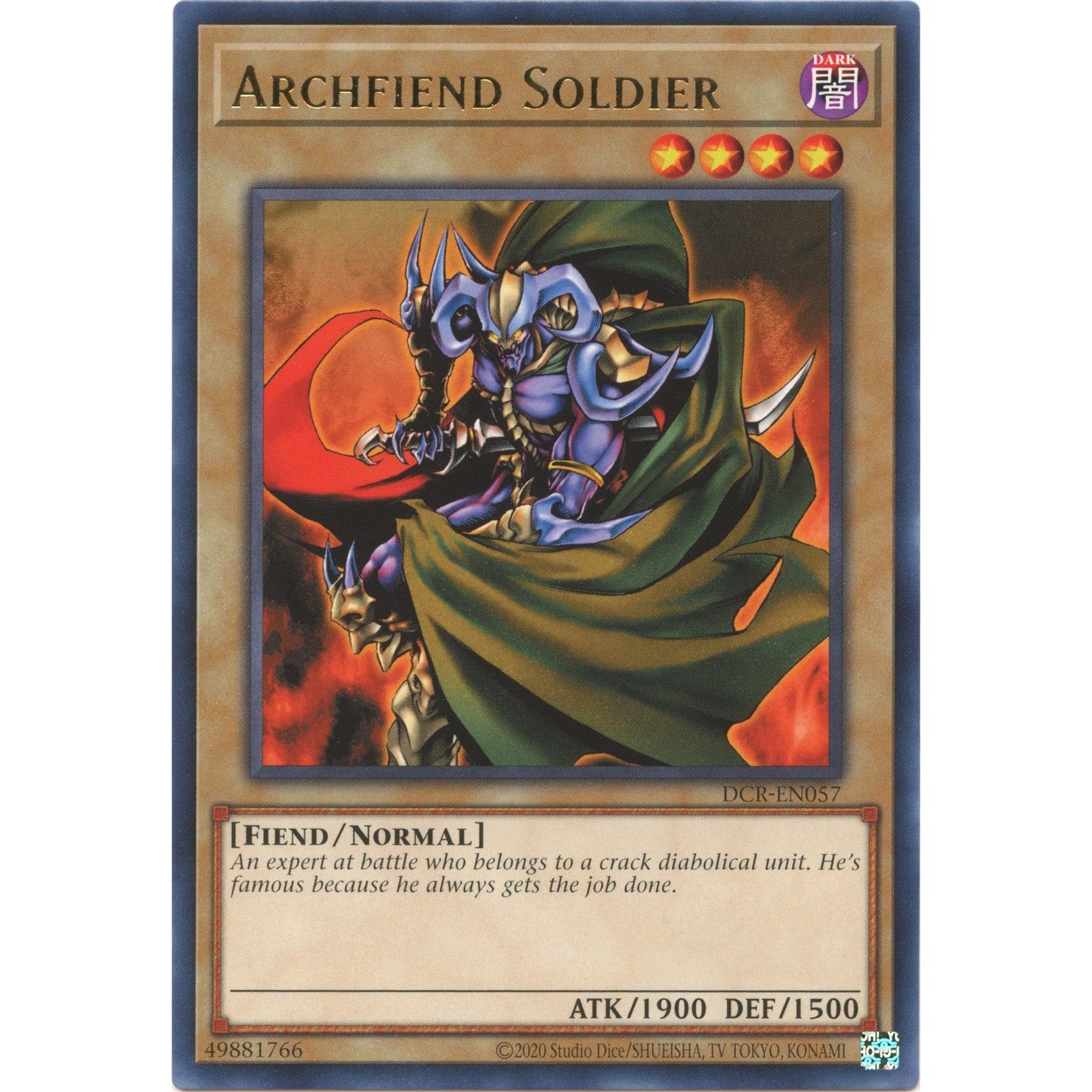 Image for Archfiend Soldier (DCR-EN057) (DCR-EN) - YuGiOh