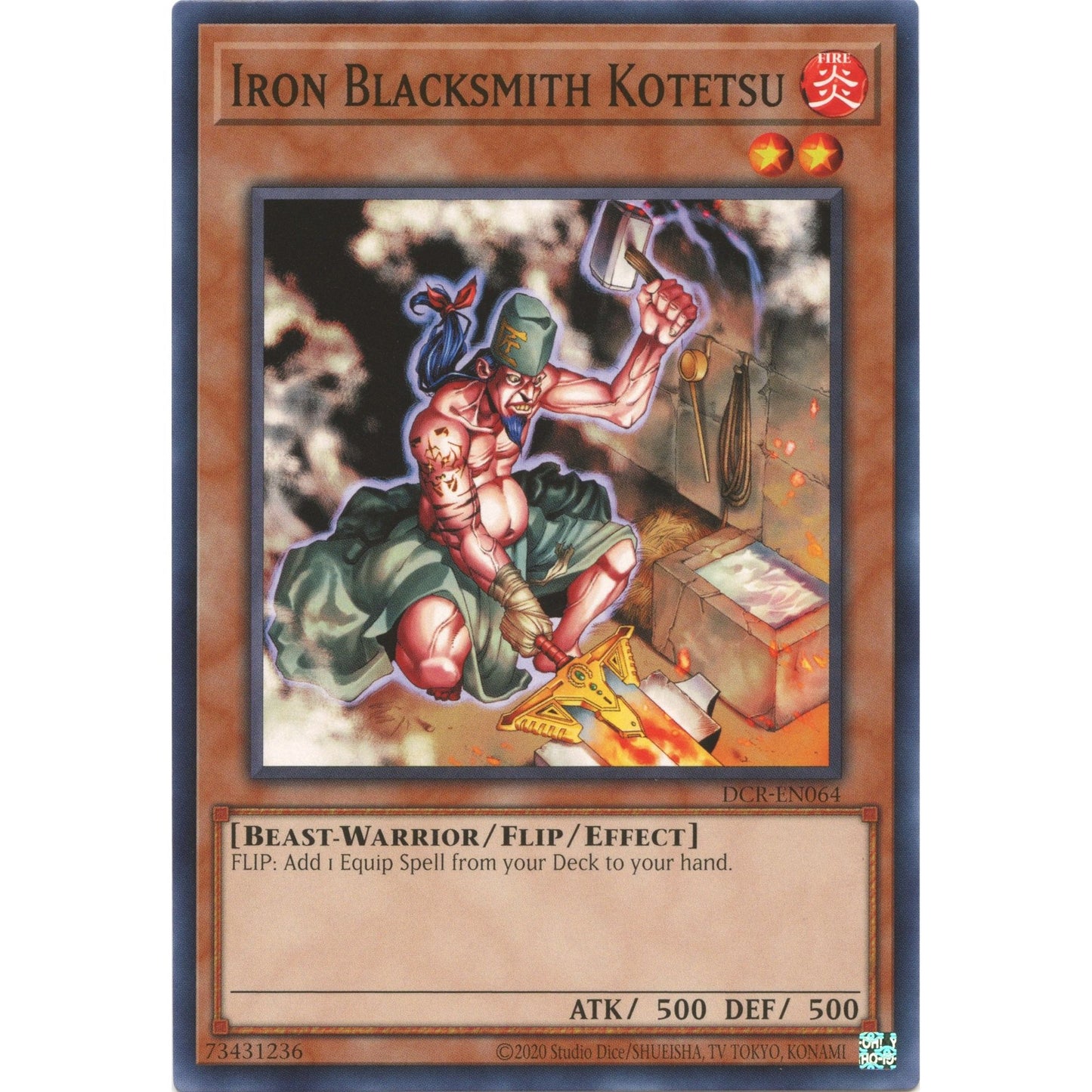 Image for Iron Blacksmith Kotetsu (DCR-EN064) (DCR-EN) - YuGiOh