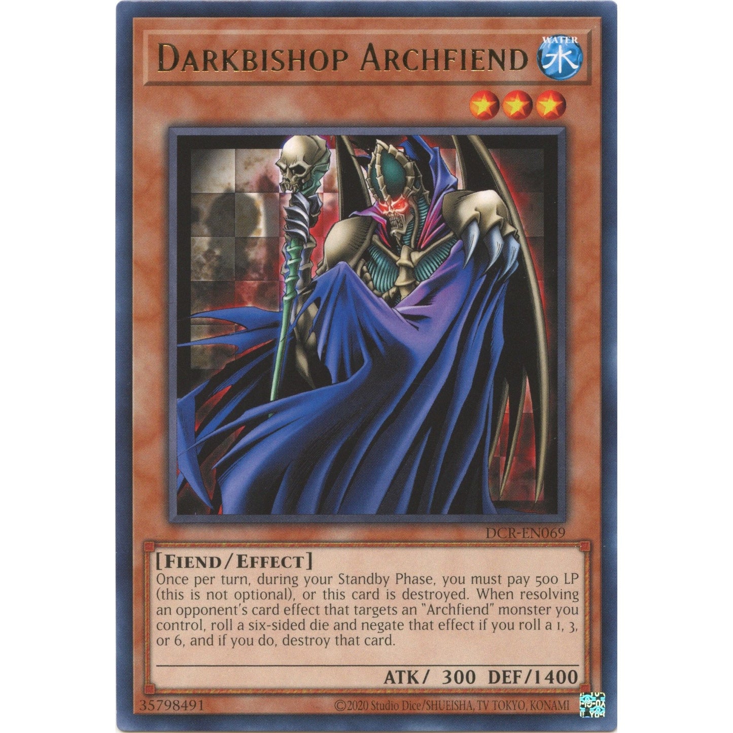 Image for Darkbishop Archfiend (DCR-EN069) (DCR-EN) - YuGiOh