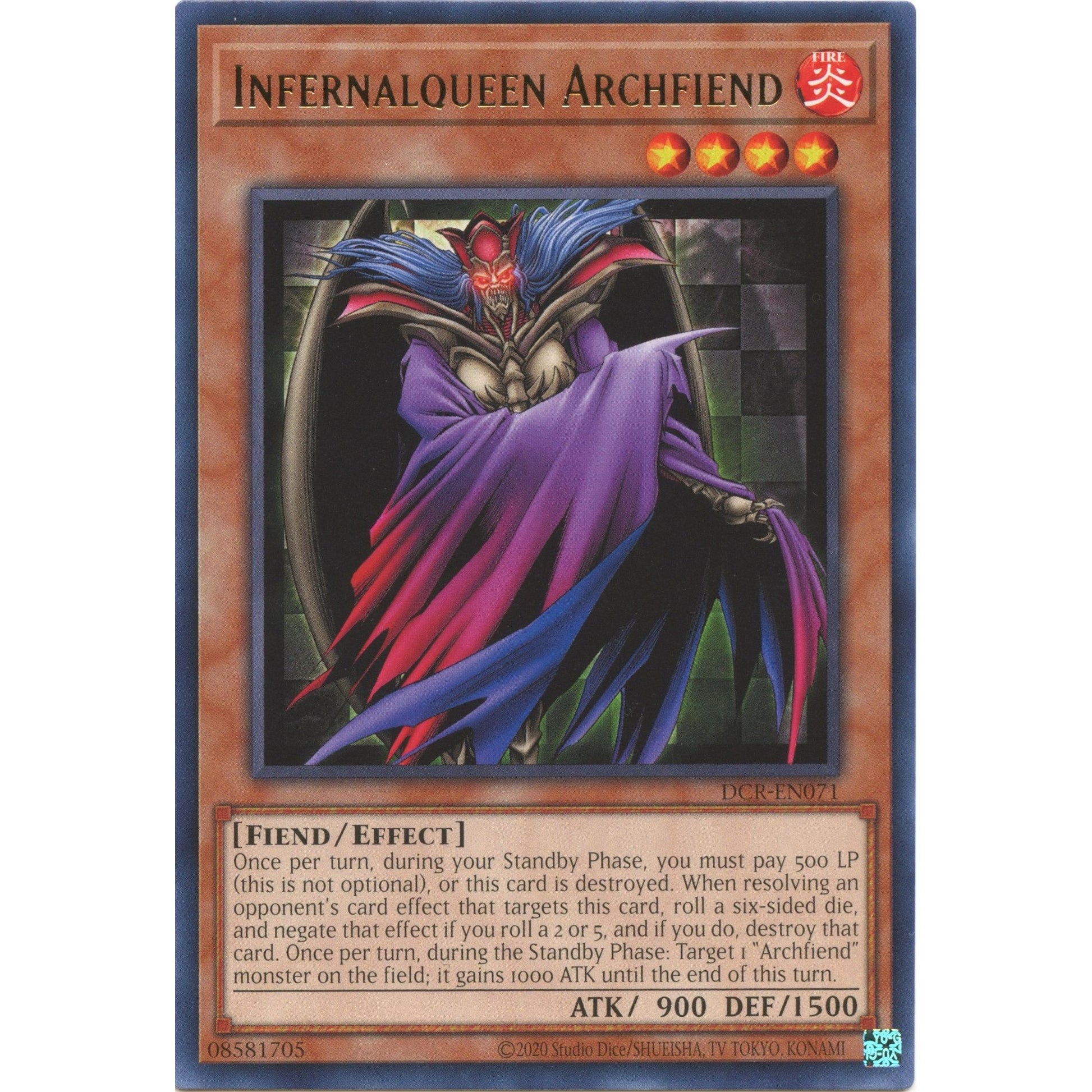 Image for Infernalqueen Archfiend (DCR-EN071) (DCR-EN) - YuGiOh
