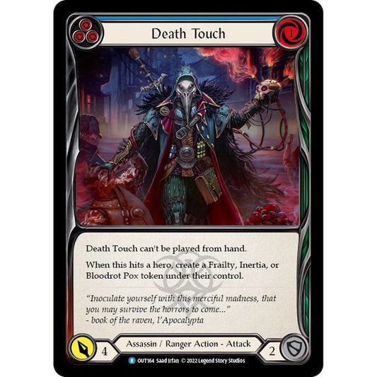 Image for Death Touch (Blue) (OUT164) (OUT) - Flesh and Blood TCG