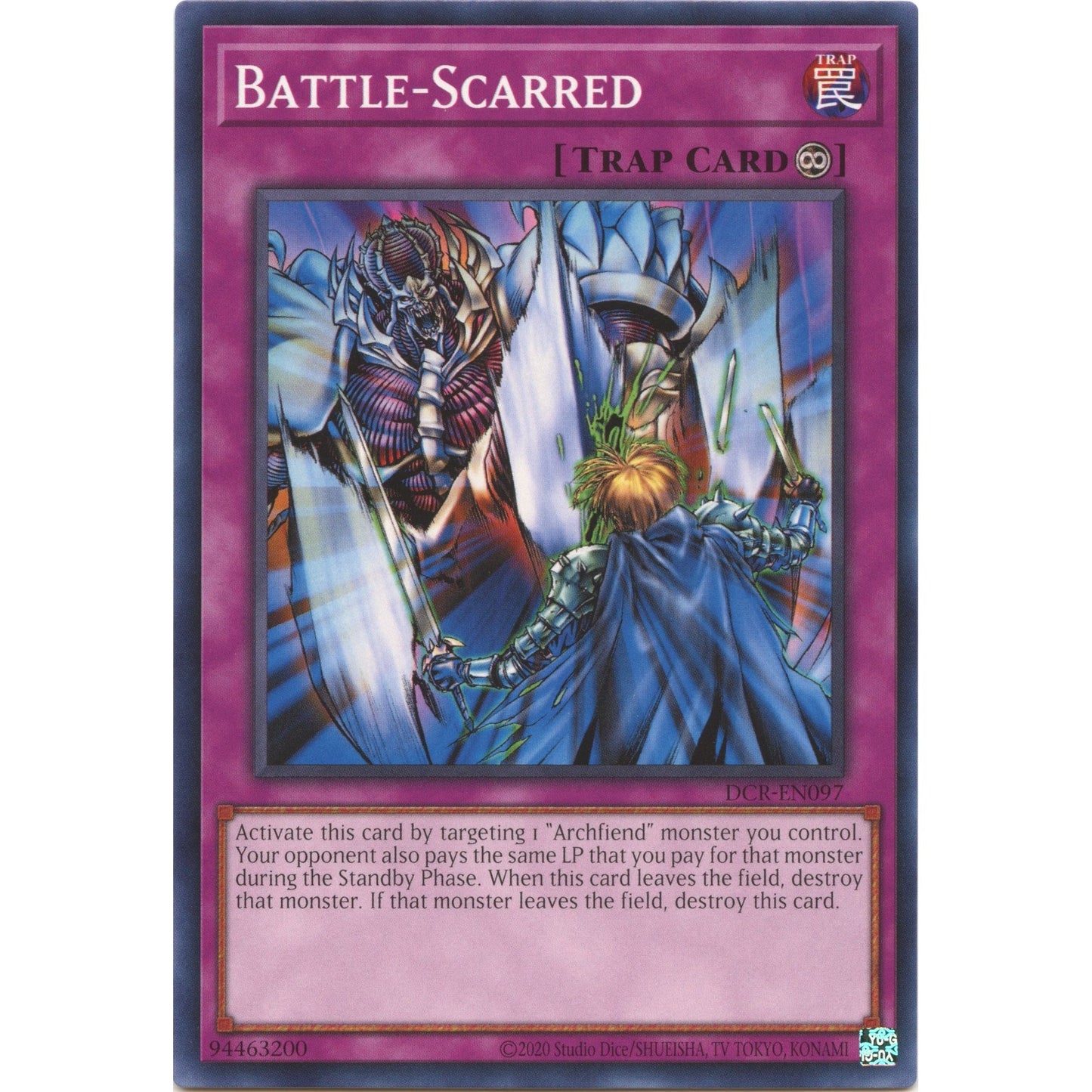 Image for Battle-Scarred (DCR-EN097) (DCR-EN) - YuGiOh